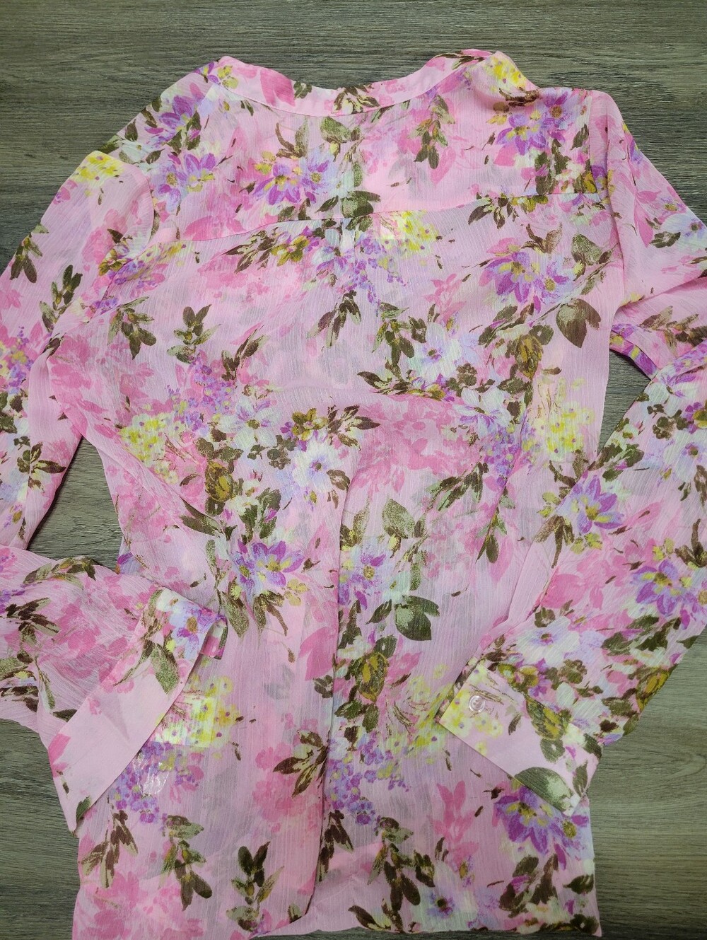 Kut from the Kloth Pink Multi Floral Blouse - Picture 3 of 3
